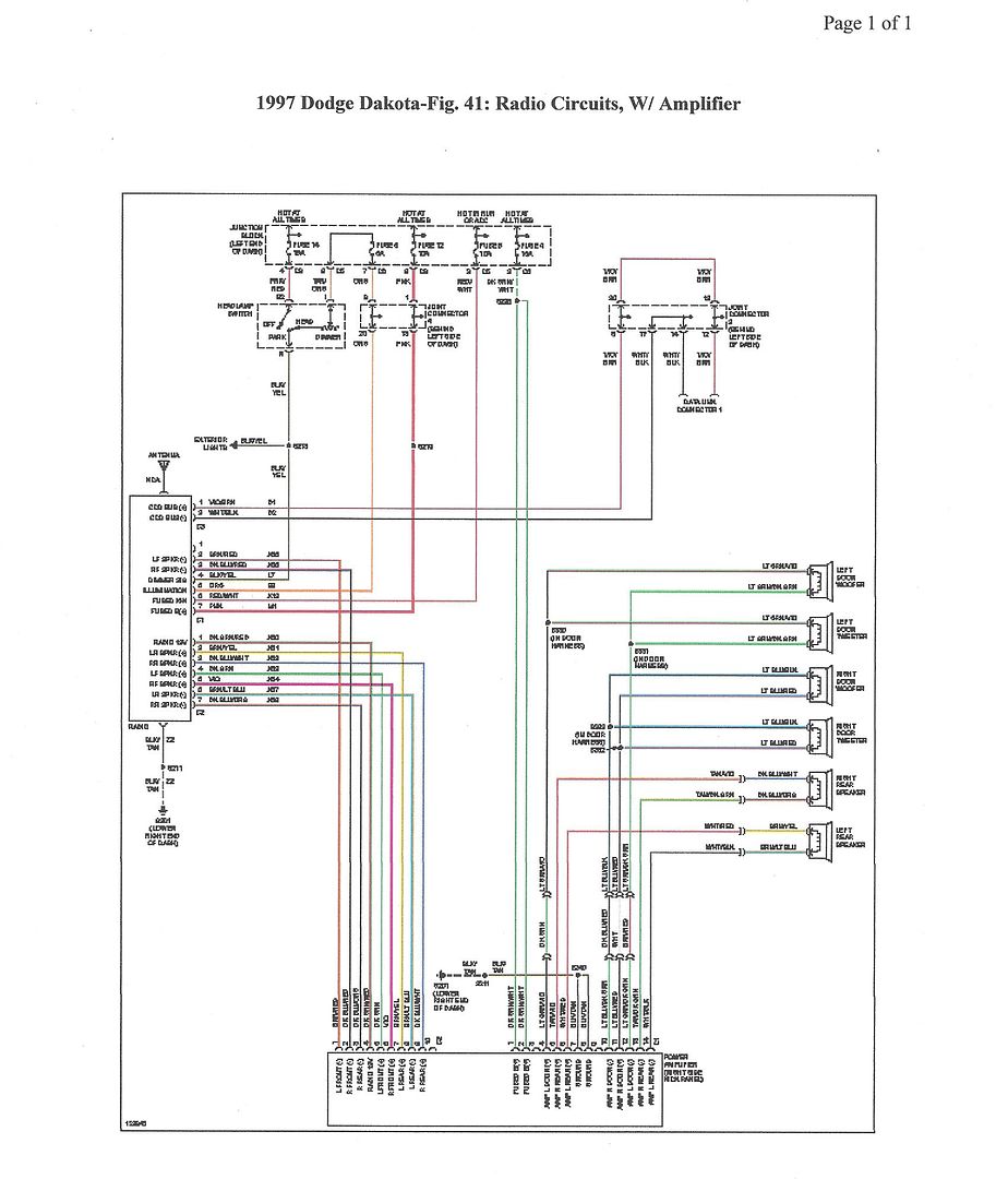 35 1998 Dodge Durango Radio Wiring Diagram - Diagram Design Example