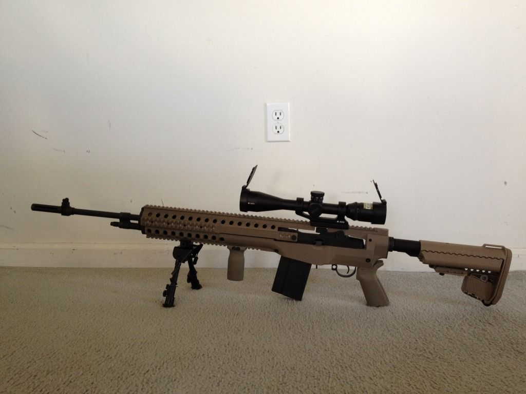 M1a Troy Industries Chassis Flat Dark Earth M14 Forum