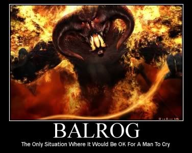 balrog,cry,man,rings,lord
