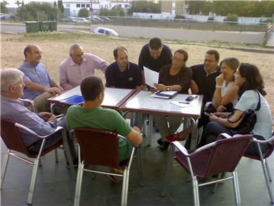 Reunión directiva AVV Pescadería (11 de Junio de 2008)
