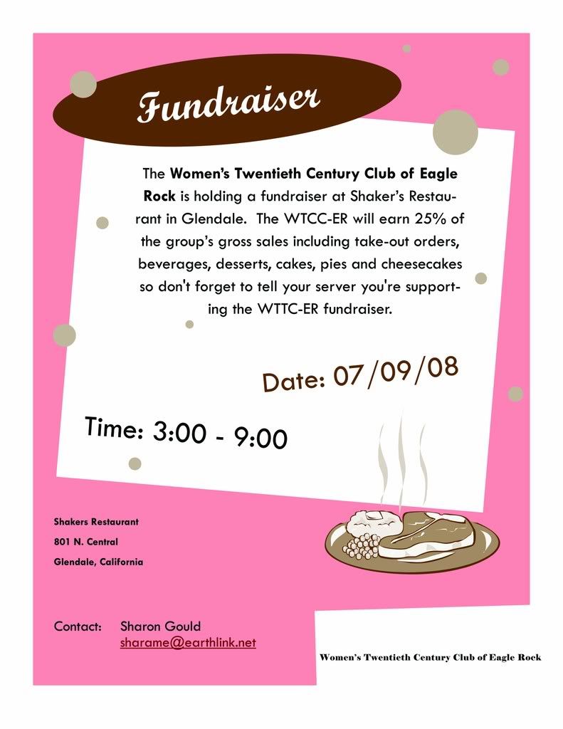 Womens' Club Fundraiser