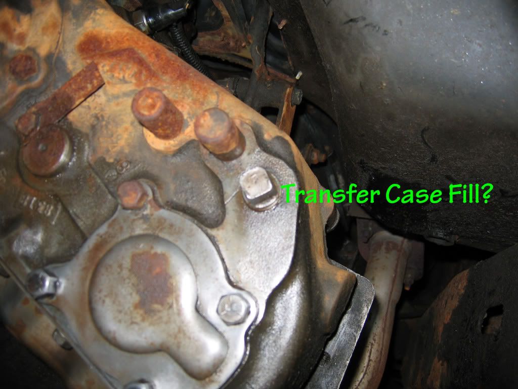 CJ7 Transmission Fluid Change