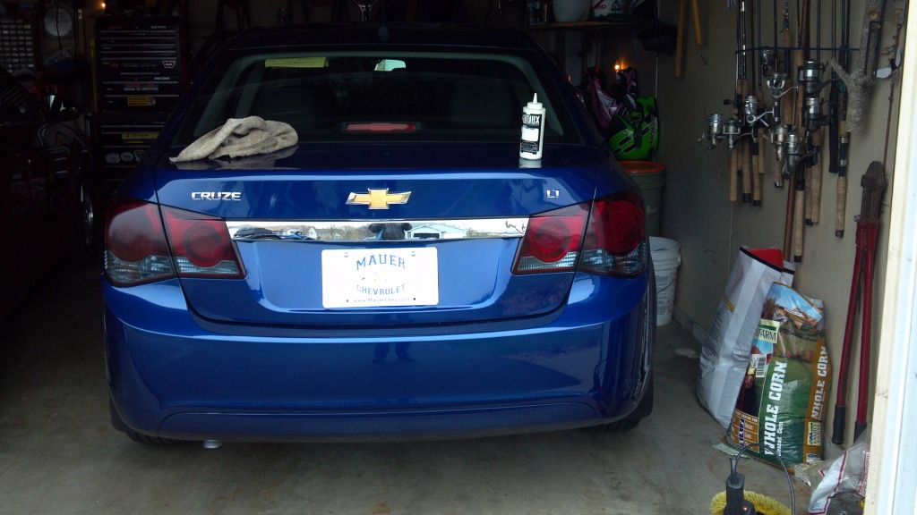 I tinted my tail light and front marker lights Chevrolet Cruze Forums
