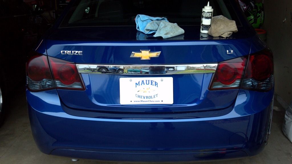 I tinted my tail light and front marker lights Chevrolet Cruze Forums