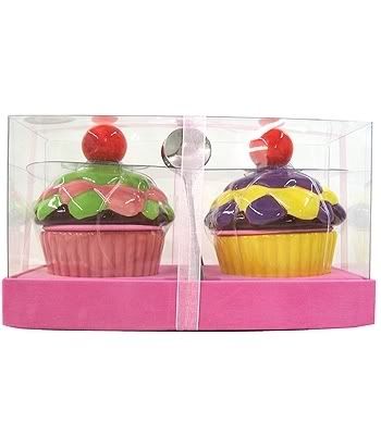 Cupcake Sugar Bowl - 4 Piece Set