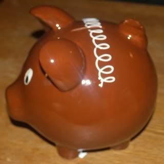 Cupcake piggy bank