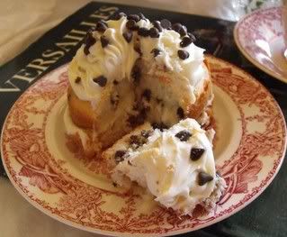 Chocolate Chip Vanilla Cupcake Sundae