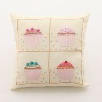 Cupcake Cushion- Cream