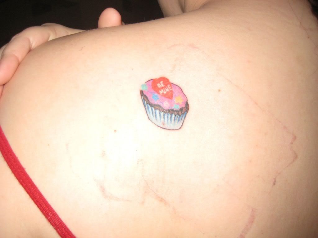 my cupcake tat