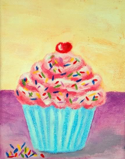 Painting Cupcakes