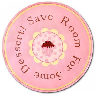 Save Room For Dessert! Wipeable Floor Mat