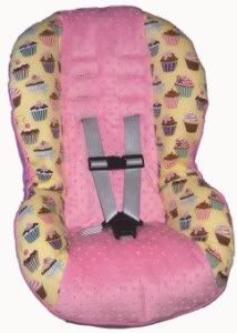 Cupcake Carseat Cover