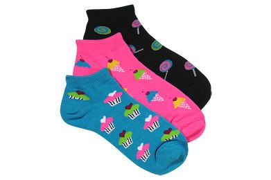 Womens Patterned Socks 