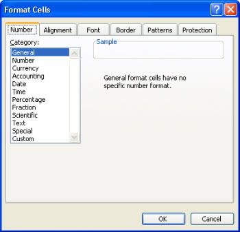 Kotak Dialog Format Cells - Number