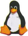 Logo Linux berupa penguin yang imuut