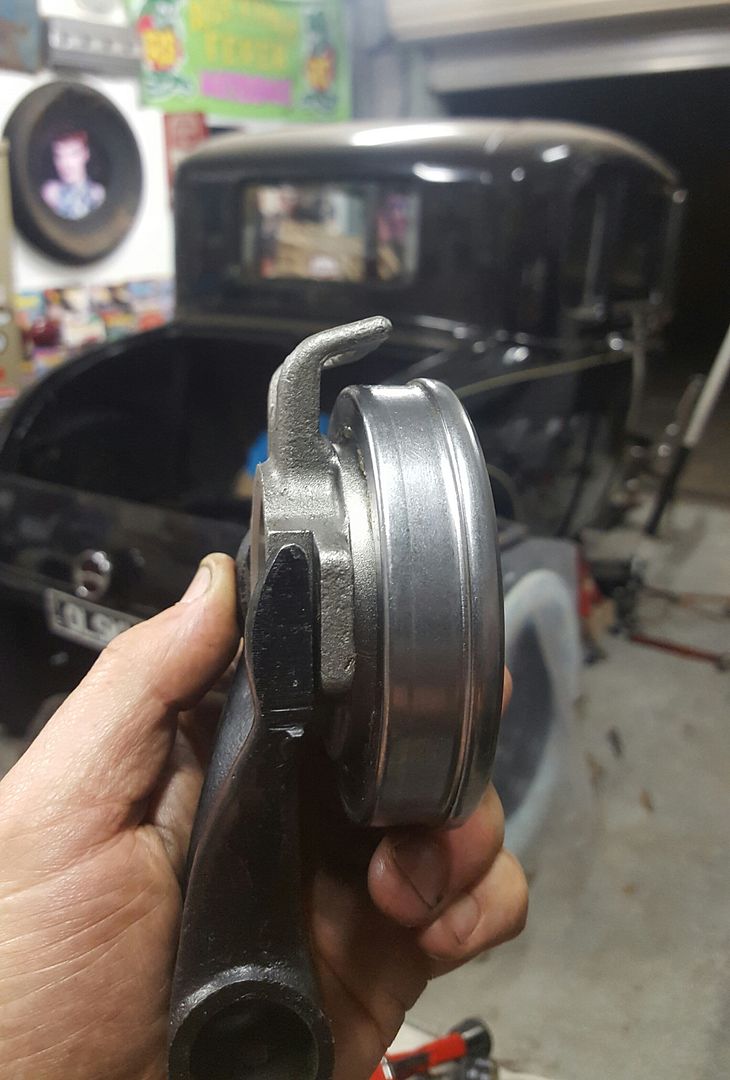 Hot Rods Clutch Fork position The H.A.M.B.