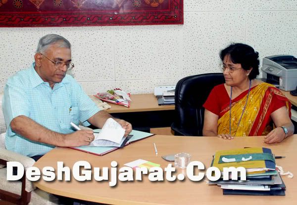 D Rajgopaln Chief Secretary Gujarat While taking charge