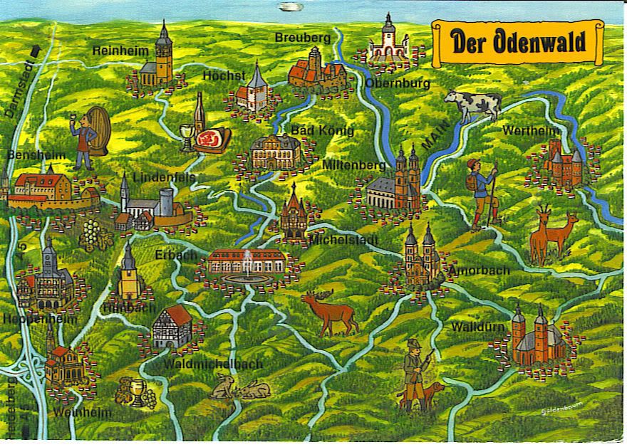 Germany, Odenwald Photo by Map_Postcard_Collection Photobucket
