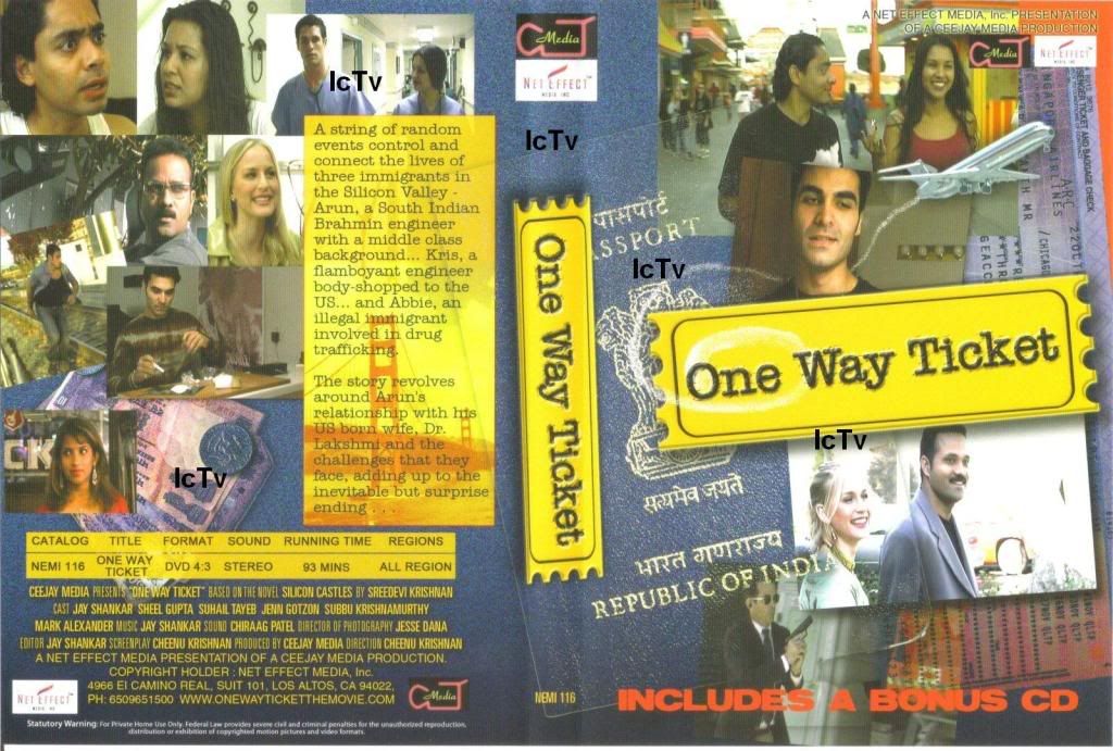 MastiTorrents com   One Way Ticket 2008 1 CD DVD Rip   Super Seeding 100Mbits preview 2