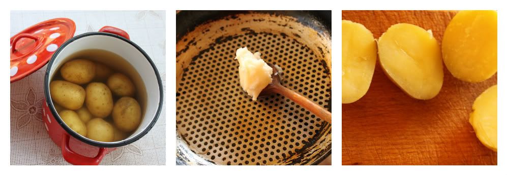 potatoes, process making fried potatoes from bibberche.com