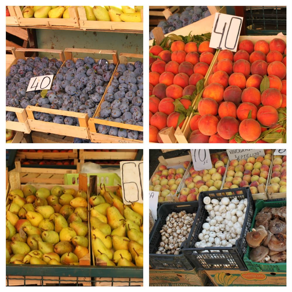 fruit from the market fruit from the farmers' market from bibberche.com