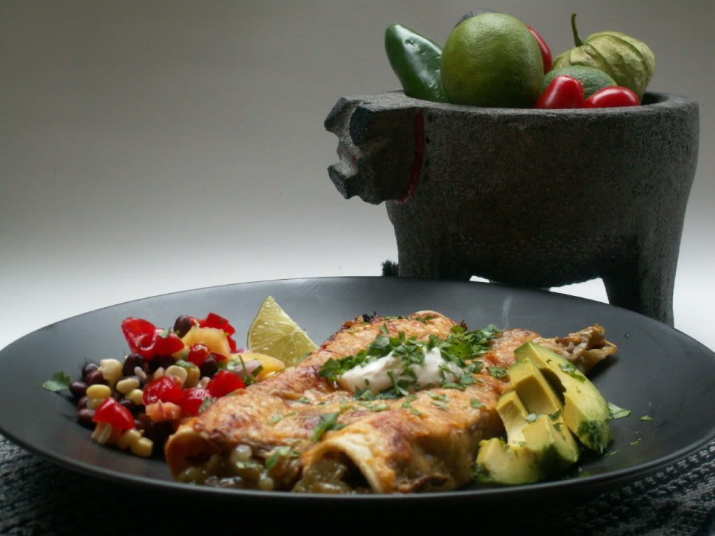 enchiladas verdes