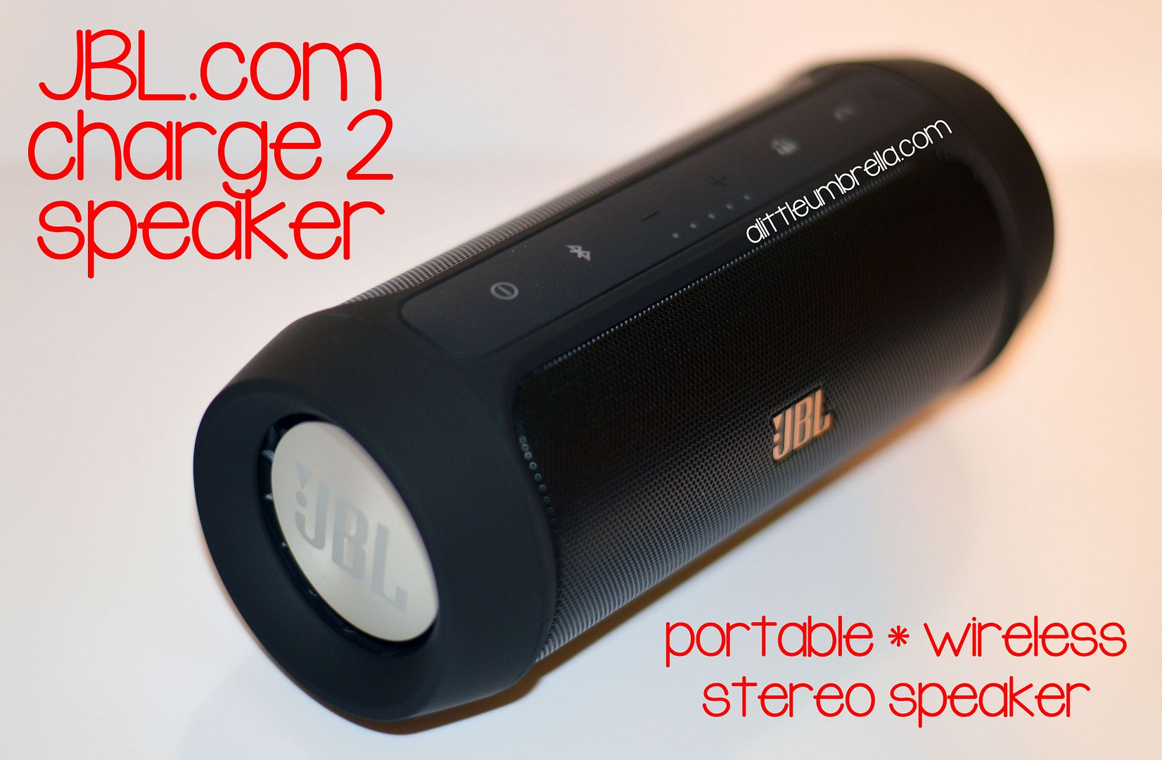 JBL.com Charge 2 Speaker Wireless, Bluetooth, Portable, Speakerphone, Battery Life, #GiftingAudio #CollectiveBias