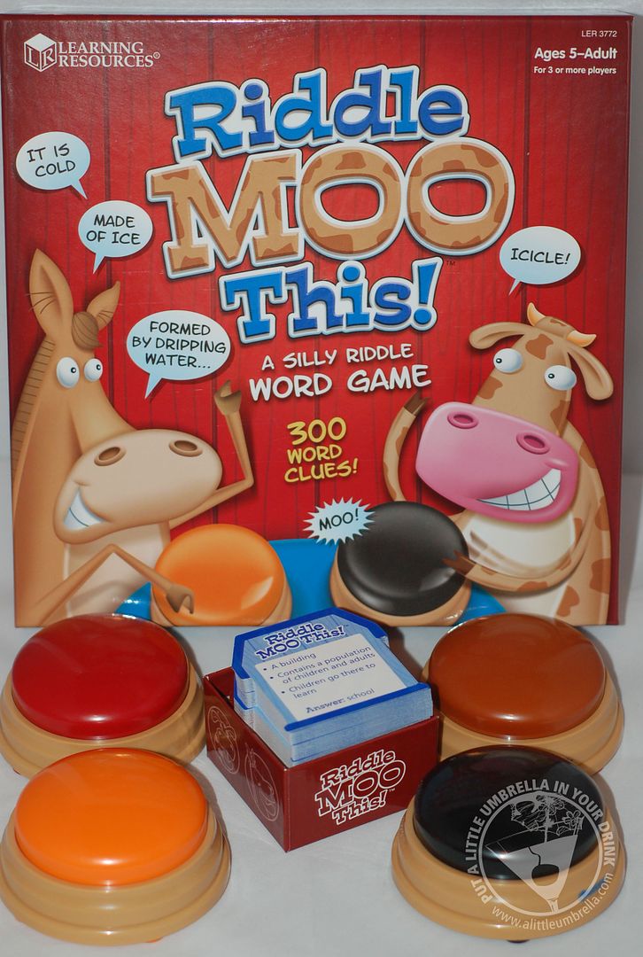 Learning Resources Riddle Moo This A Silly Riddle Word Game LER3772