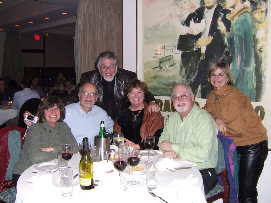 Joanne and Sal Rizzo, Paul, Drinah and Jimmy Richards, Merrill
