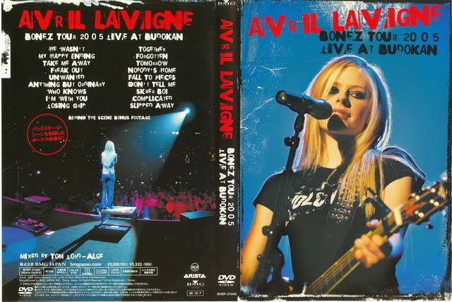 Live at Budokan: Bonez Tour is a DVD from Avril Lavigne's second tour, 