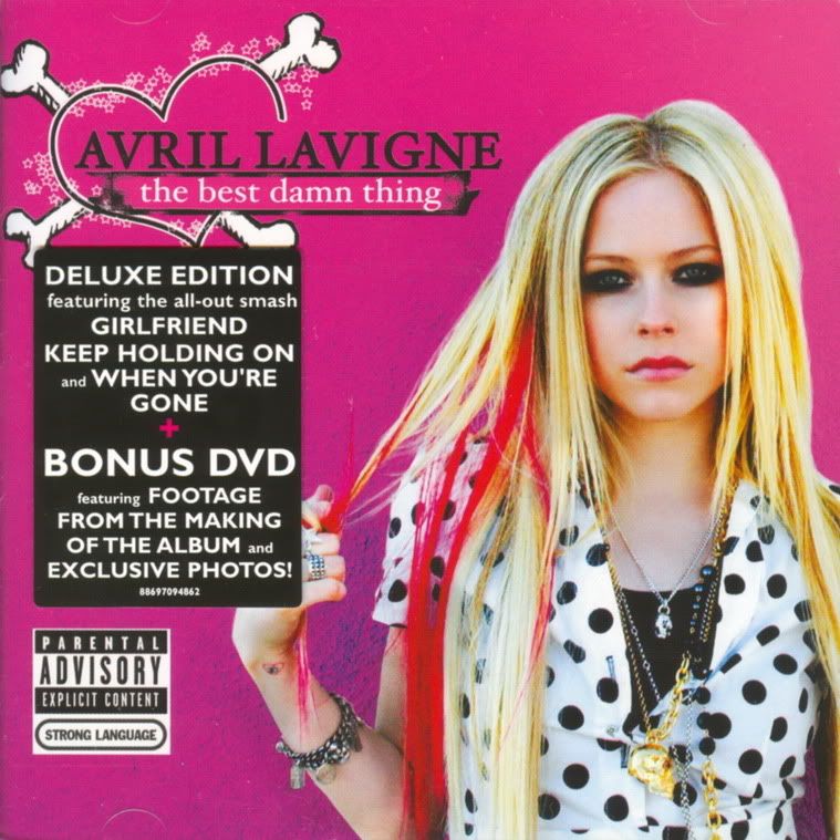 Avril Lavigne The Best Damn Thing DVD Deluxe Limited Edition DVDR 