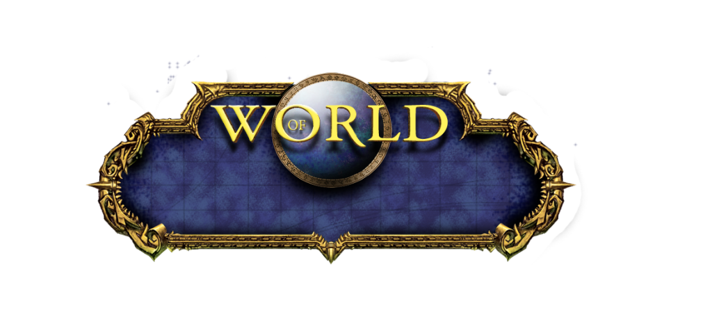 Blank Original WoW logo world of warcraft logo png. Blank Original WoW logo