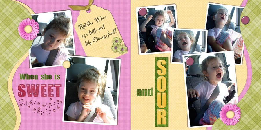 double page Sweet & Sour Double Page