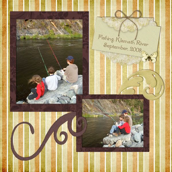 Timeless Layout - Fishing at Klamath River Fishing at Klamath River