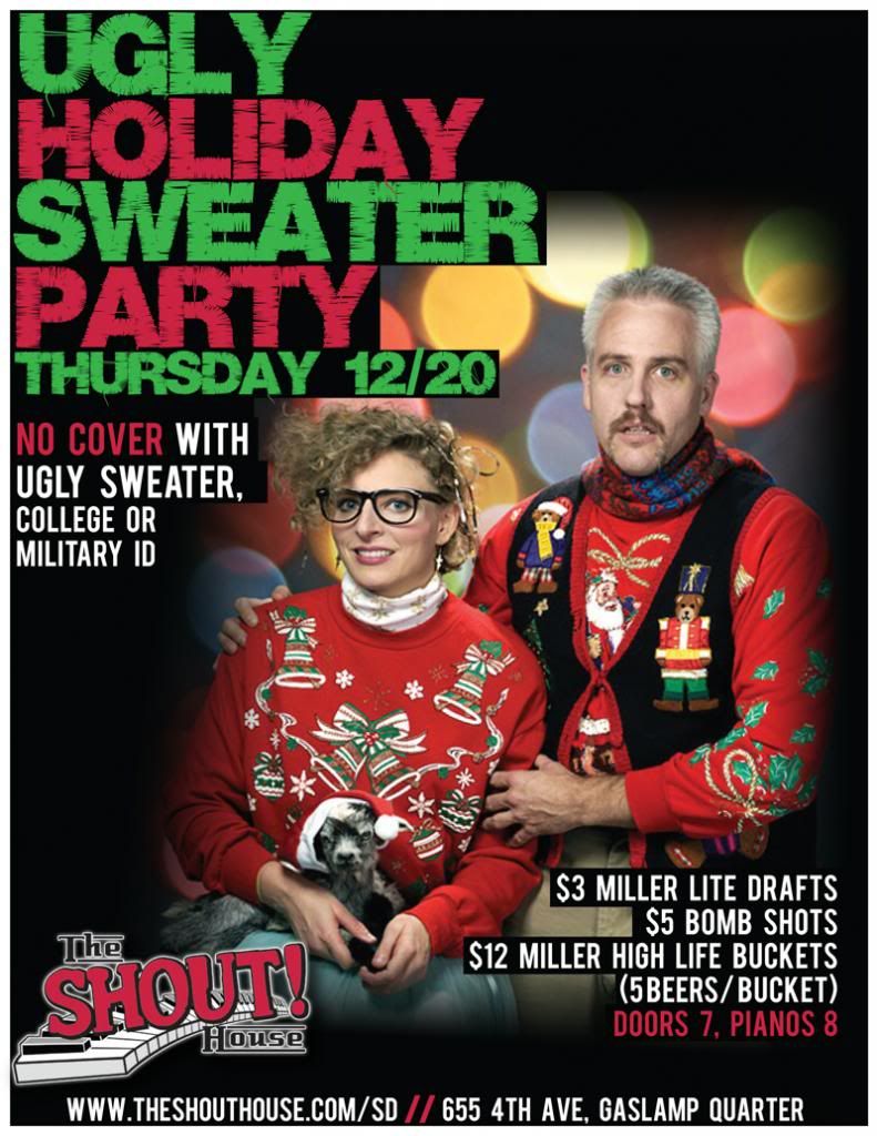 UGLY HOLIDAY SWEATER PARTY 12/20