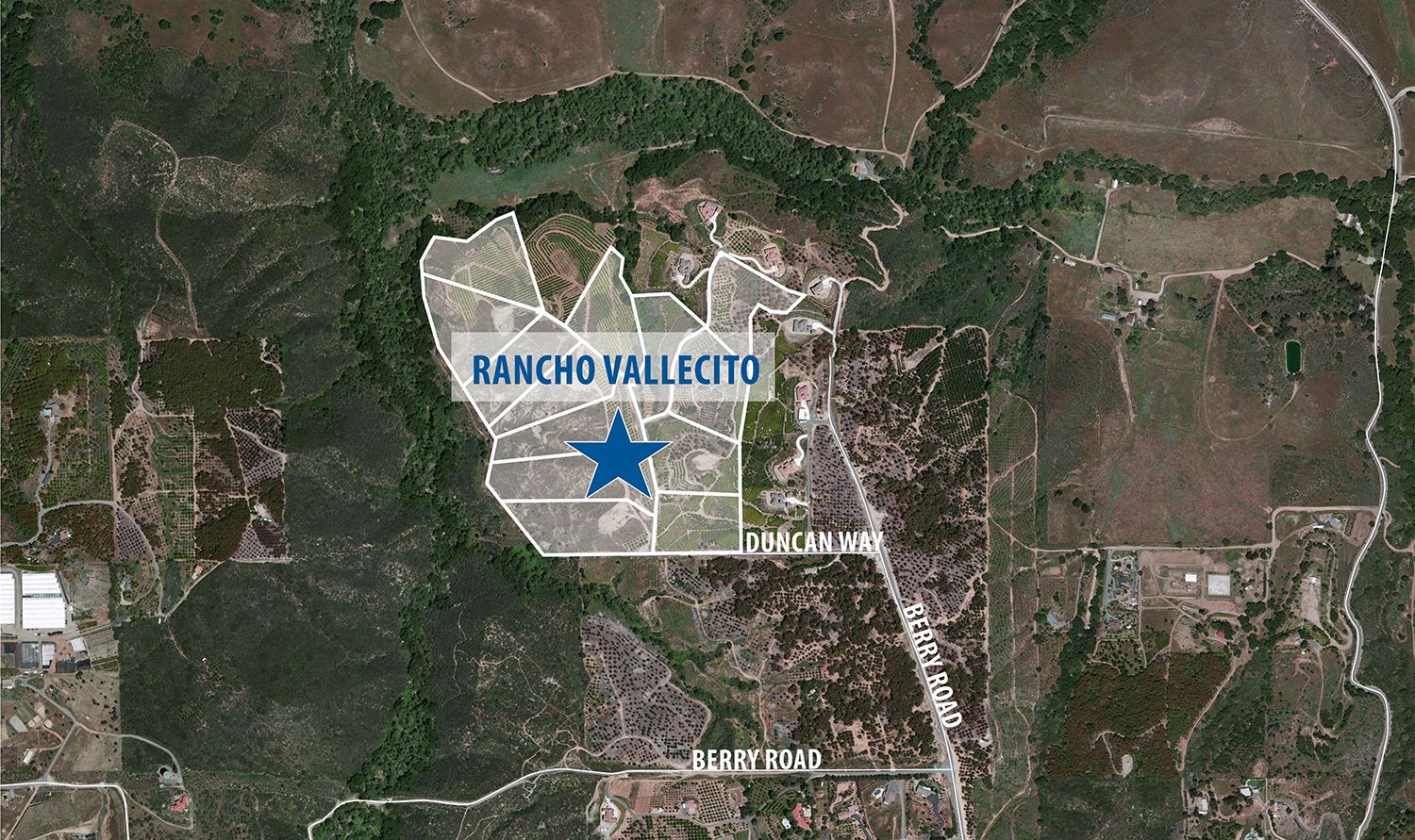 Rancho Vallecito Aerial