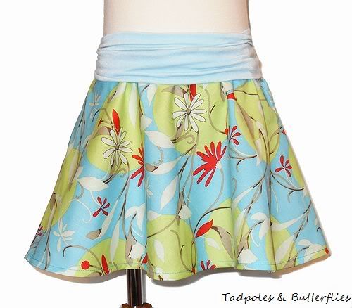 TNB Whimsy Skirt~Gypsy Moon~2T-4T~Optional Matching Tee