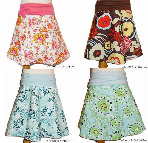 TNB $10 Whimsy Skirts!!~Variety of Fabrics in Size 4T~BACK TO SCHOOL SALE!