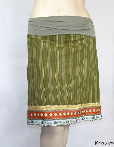 A Mad Tea Party~Kobieta A-Line Skirt~Class & Whimsy~Custom Size