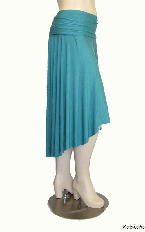 *NEW*Kobieta Lily Skirt~Bamboo Jersey Skirt with Sloping Hemline~Intro Pricing!