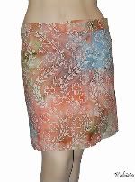 *NEW* Kobieta Back-Tied Wrap Skirt~Spring Market Batik~Size Small/Medium