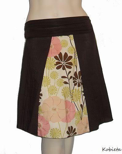Too Cute to not do a Mama Version! Kobieta Pinwheel Skirt!Sz Med/Large