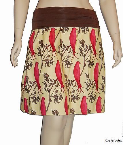 Kobieta A-Line Skirt~Fancy That!~ Custom Size~Womens XXS thru XXL