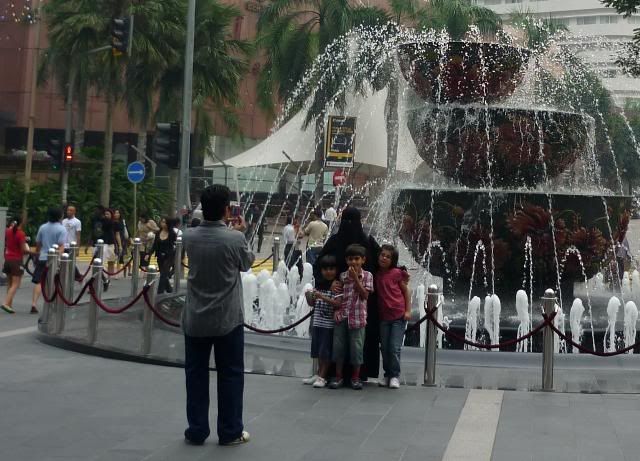 New Fountain at Pavillion Mall in KL