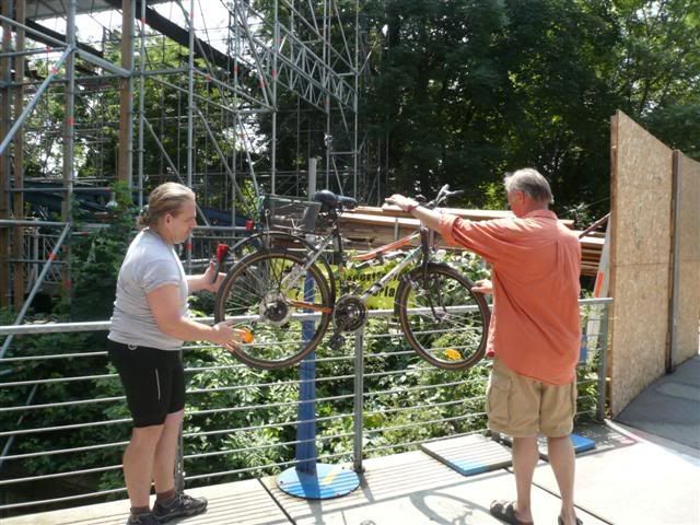 Bike Repair at Rotunda