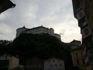 Kufstein Fortress Side View