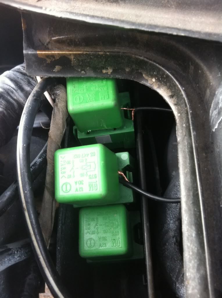 Corsa fan rad switch