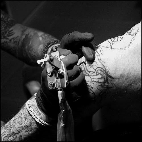 Heres A Good Place To Start: tattoo artist Pictures, Images and Photos