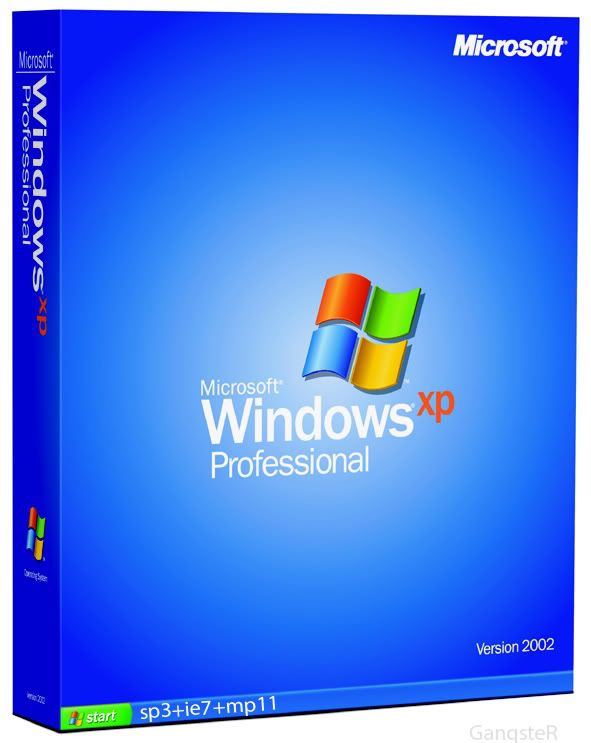 Orjinal Windows XP SP3 + İE7 + MP11 TR 32 bit
