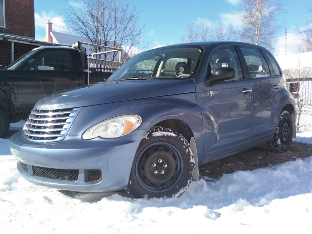brrr... winter is here! - PT Cruiser Forum Are Pt Cruisers Good In The Snow
